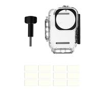 Clear Waterproof Case for Action 6 Camera 60m Diving Shell Protections with Silicone Seal Pad Cover