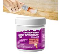 Clear Waterproof Coating - 100g Invisible Sealant, Beginner-Friendly Protective Agent for Roofs with Transparent Finish, Versatile Indoor/outdoor Application for Bathrooms, and Minor Leak Repairs