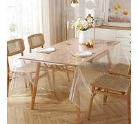 Clear Waterproof Tablecloth Protector - Transparent 150×300cm