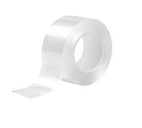 Clear Waterproof Tape, Heavy Duty Sealing Tape for Leaks, Kitchen Sink & Bathroom Shower, Transparent Adhesive Repair Tape for Outdoor Greenhouse, Polytunnel, Window Draught Excluder (30mm x 10m)