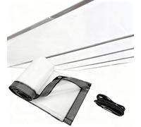 Clear Waterproof Tarpaulin, Heavy Duty Waterproof Tarp With Grommets, For Greenhouse, Outdoor Garden Furniture, Patio And Deck(6X12 Ft)