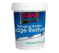 CLEAR waters Pond Sludge Remover 500ml - Treats 5,000 Litres of Water - Pond Algae Treatment Ideal for Spring and Summer - Fast Acting Pond Cleaner to Remove Sludge