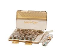 Clear Weekly Bolas Box 21 Opening Daily Medication Planner Impermeable Cover Intense Travel Plan Home Safe Materials Travel Bolas Planner Box