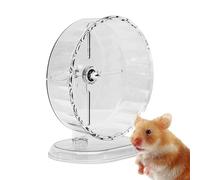 Clear Wheel for Small - Soft Rotating Hamster Exercise Wheel Strong Transparent Toy | Silent Exercise Rotary Hamster for Small Small Indoor Rodent Activity