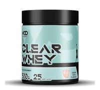 Clear Whey Isolate Protein Powder - Refreshing Protein Shake | Low Lactose, Easy Digesting & High in Protein | Ideal for Workout Recovery - 500g, 25 Servings (500 Grams, Cream Soda)
