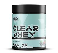 Clear Whey Isolate Protein Powder - Refreshing Protein Shake | Low Lactose, Easy Digesting & High in Protein | Ideal for Workout Recovery - 500g, 25 Servings (500 Grams, Raspberry & Blackcurrant)
