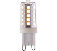 Clear & White 3.7W G9 SMD LED Light Bulb - Dimmable Warm White - 470lm 3000k