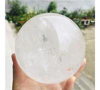 Clear White Crystal Quartz Sphere Ball Collection Ornaments (Size : 800-900g)