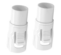 Clear White PVC Breathing Machine Adapter for Ventilator Machines with Wide Compatibility and Quick Connecting Design Breathing Machine Tube Connector