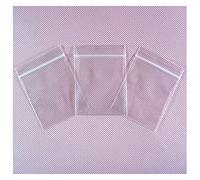 Clear Zipper Bags 2.7 x 3.9 Inch (70 x 100mm) - 100 PCS 2 Mil Thick Plastic Resealable Storage Packing