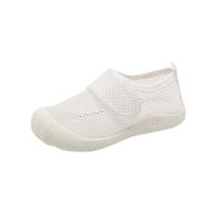 Clearance 6 Boys Girls Sandals Kids Closed Toe Breathable Mesh Walking Shoes Infant Toddler Little Kids Wide Fit Beach Sandals with Non-slip Sole D0_Clearance White