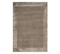 Clearance - Contemporary Plain Ascot Rug - 200cm x 290cm - Taupe - FSS17306