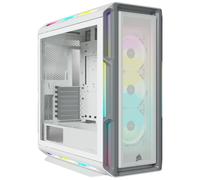 [Clearance] Corsair iCUE 5000T RGB Tempered Glass Mid-Tower ATX PC Case (White) - CC-9011231-WW
