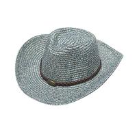 Clearance Cowboy Hat for Men Cowboy Felt Hat Western Hat Wide Brim Durable Cowgirl Adjustable Outdoor Hat Lightweight Travel Cap Large Sun Hat UK