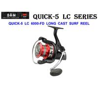 CLEARANCE DAM QUICK 5 LC 6000FD LONG CAST SALTWATER SURF SPINNING REEL BASS PIKE
