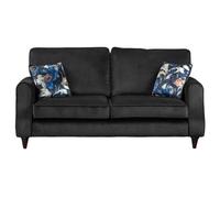 Clearance - Firenze 3 Seater Sofa - Granite Fabric - FSS15224