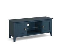 Clearance - Harrogate Blue 120cm Storage TV Unit - FSS16183