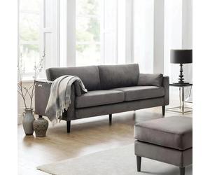 Clearance - Hayward Sofa - Grey Fabric - 3 Seater - A440