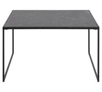 Clearance - Infinity Black Melamine Top Square Large Coffee Table - FSS14837