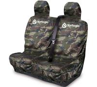 Surflogic Waterproof Car Seat Double Cover Black