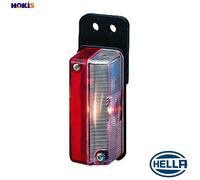 HELLA 2XS 005 020-011 Marker Light - 12/24V - mounting - Lens Colour: Crystal clear/Red - Lateral Mounting