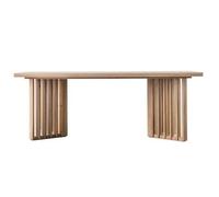Clearance - Okayama 200cm Japandi Style Oak Dining Table - A224
