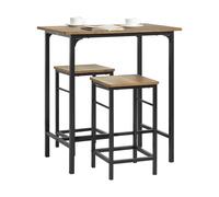 Clearance SoBuy Bar Set-1 Bar Table and 2 Stools, Kitchen Bar Set,OGT10-PF,UK