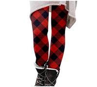 Clearance Summer Trousers for Women UK Short Leg Winter Women Plaid Printed Fashion Casual Long Pants Slim Fit Stretchy High Waist Leggings Delicate Work Clothes German Fancy Dress Women