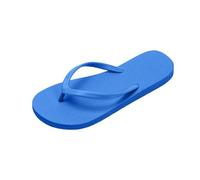 Clearance UK 3.5 Women Classic Beach Flip Flops,Soft Rubber Slim Strap Shower Shoes Basic Thong Sandals for Ladies Teen Girls Blue Footwear Sandles Sandalias