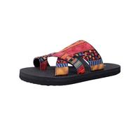 Clearance UK 6.5 Fitflops Women Sandals Ladies Sandals Flat Toe Ring Loop Thong Sandal Summer Beach Evening Flip Flops Shoes Gift 003_Red