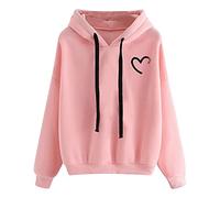 clearance womens hoodie red hoodie women Sweater Long-sleeved Printed Women’s Casual Hooded Women's Hoodies todays offers special deals delivery items
