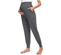 Clearance Womens Pregnancy Pants Maternity Leggings Stretchy Lounge Trousers Casual Joggers Pregnant Pants Over The Belly Bottoms Maternity Clothes Sweatpants Comfortable Activewear with Pockets