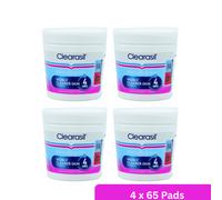 Clearasil Everyday Prevention Acne Pads 65 Pads x4 Exfoliating Spot Control
