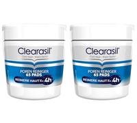 Clearasil Pore Cleaner Pads - Anti Pimple & Blackhead Pads for Cleaning Pores on the Face - 2 x 65 Pieces