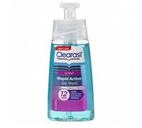Clearasil Exfoliating Face Wash, 150ml, Salicylic Acid Gel, Acne Wash, Blemish Treatment, Face Wash for Sensitive Skin, Oil Control, Works Fast, Reduces Redness, Spot Treatments, Skin Care