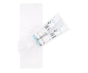 ClearBags LDPE Newspaper Bags, 7.5x21, Clear, 1000 Pack, Plastic Poly Bags for Newspapers, Packaging Sleeves for Flyers Catalogs, Perforated Tear Off, Protect Against Weather Bugs, .8 Mil, NPB3B
