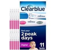 Clearblue 10 Ovulation Tests and 1 Pregnancy Test Kit, Digital Results Vs Visual
