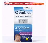 Clearblue Advanced Digital Ovulation Test Kit - 10 Tests