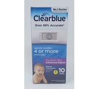 CLEARBLUE Advanced Digital Ovulation Test Kit 10 Tests, New Expiry 2027