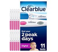 Clearblue Digital Ovulation and Pregnancy Test - Find Your 2 Peak Days, 10 Digital Ovulation Tests and 1 Rapid Detection Pregnancy Test, Try The Free Clearblue Period & Cycle Tracker App