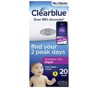 Clearblue Digital Ovulation Test Kit, Proven To Help You Get Pregnant, 1 Digital Holder And 20 Tests