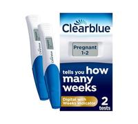 Clearblue Pregnancy Test Digital Weeks Indicator Over 99% Accurate - 2 Tests