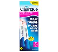 Clearblue Early Detection Pregnancy Test - Digital Ultra Early (10 mIU/ml), No Test Can Tell You Sooner - 2 Digital Tests, Packaging May Vary