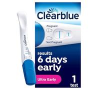 Clearblue Early Detection Pregnancy Test - Ultra Early (10 MIU), Results 6 Days Early, 1 Test