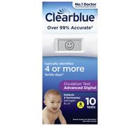 Clearblue Ovulation Advanced Test 10 Pack pack