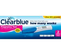 Clearblue Pregnancy Test Digital Weeks Indicator - Over 99% Accurate - 2 Tests