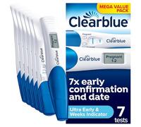 Clearblue Pregnancy Test 7X Confirmation & Date Early Detection Combo, 7