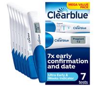 Clearblue Pregnancy Test 7X Confirmation & Date Early Detection Mega Value Combo