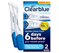 Clearblue Pregnancy Test Combo Pack 1 Early + 1 Rapid, 2
