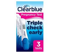Clearblue Pregnancy Test Ultra Early Triple-Check Combo Pack, Results 6 Days Early (Visual Sticks) and Accurate Reading In Early Pregnancy (Digital Stick), Kit Of 3 Tests (1 Digital, 2 Visual)